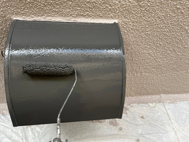 鉄部 換気フード・霧よけを塗装しました!|東京都板橋区桜川