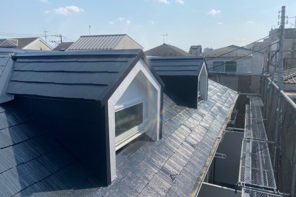 東京都杉並区｜屋根も一緒に塗装させていただきました！