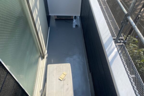 ベランダは新しくウレタン防水で施工しました！｜東京都杉並区