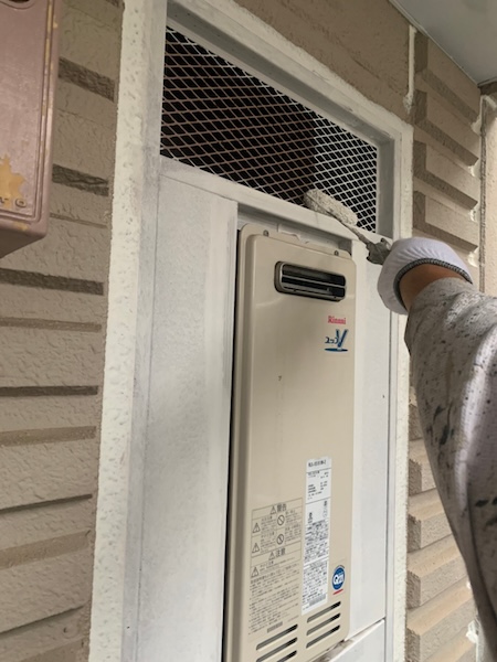 神奈川県横浜市鶴見区｜通路側の鉄部と付帯部を塗装しました！